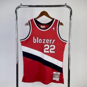 Maillot Homme M&N 1983/84 Clyde Drexler Red Retro