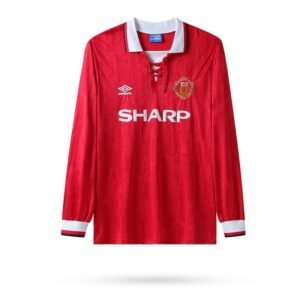 Retro Manchester United 1992/94 Home Long Sleeve