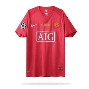 Retro Manchester United 2007/08 Home