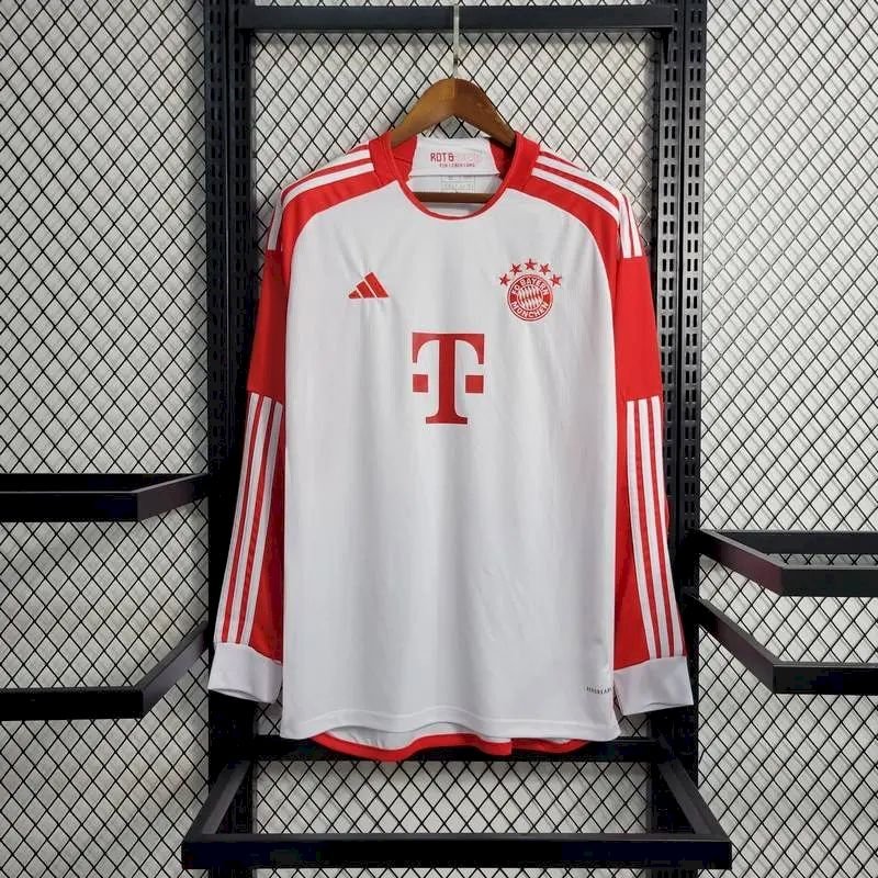 Maillot Homme Bayern Munich 2023/24 Domicile Manches Longues