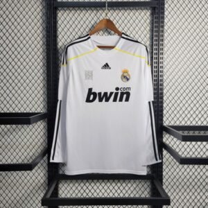 Retro Real Madrid 2009/10 Home Long Sleeve