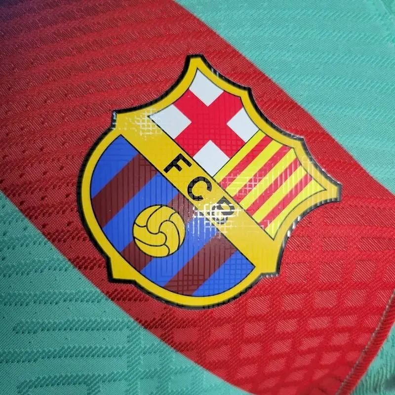 Maillot Homme Barcelona 2023/24 Pré-Match Version Joueur – Image 7