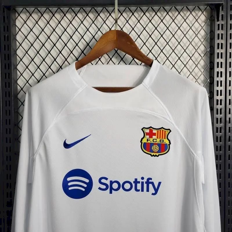 Maillot Homme Barcelona 2023/24 Extérieur Manches Longues – Image 2