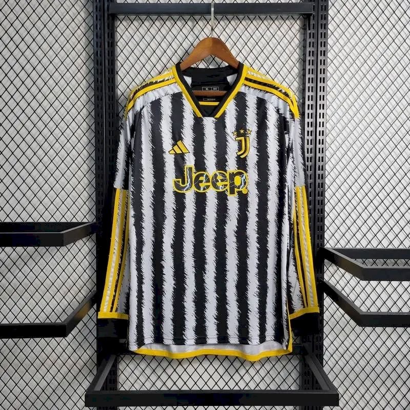 Maillot Homme Juventus 2023/24 Domicile Manches Longues