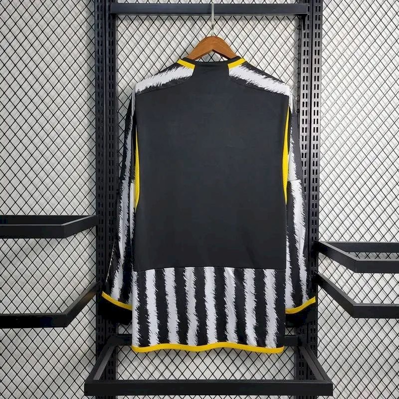 Maillot Homme Juventus 2023/24 Domicile Manches Longues – Image 8