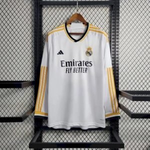 Maillot Homme Real Madrid 2023/24 Domicile Manches Longues