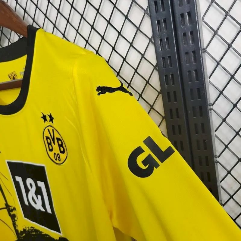 Maillot Homme Borussia Dortmund 2023/24 Domicile Manches Longues – Image 5