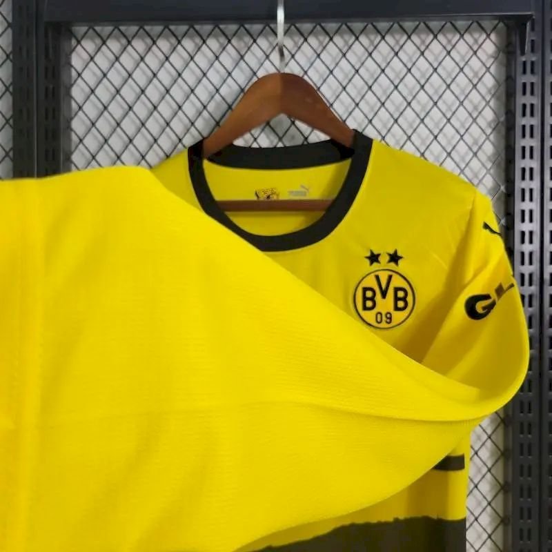 Maillot Homme Borussia Dortmund 2023/24 Domicile Manches Longues – Image 12