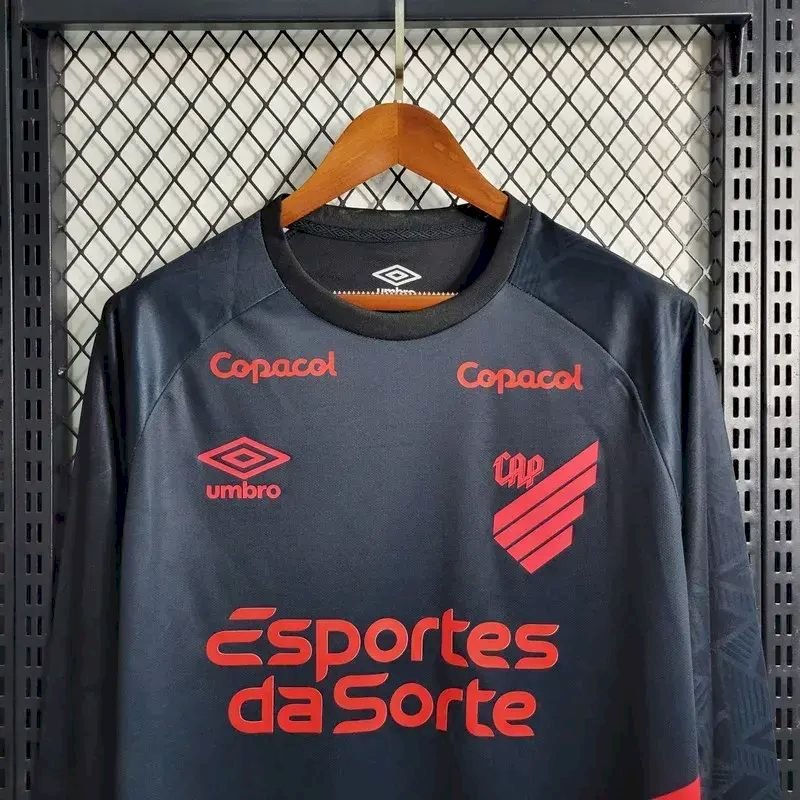 Maillot Homme Athletico Paranaense 2023/24 Extérieur Manches Longues – Image 2