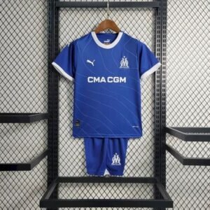 Kit Enfant Olympique Marseille 2023/24 Extérieur