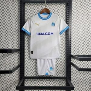 Kit Enfant Olympique Marseille 2023/24 Domicile