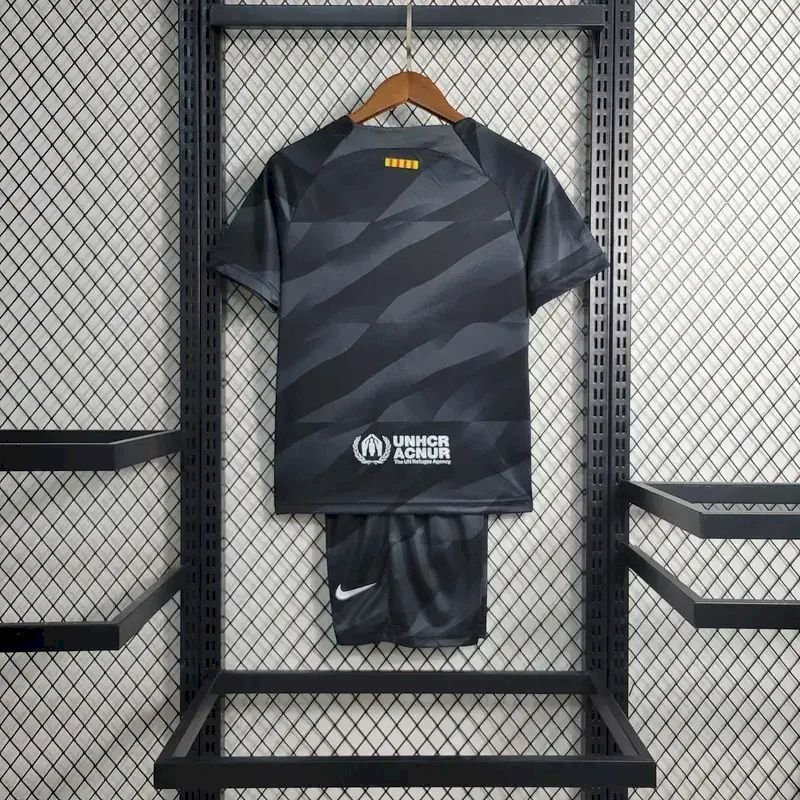 Kit Enfant Barcelona 2023/24 Gardien Kit – Image 9