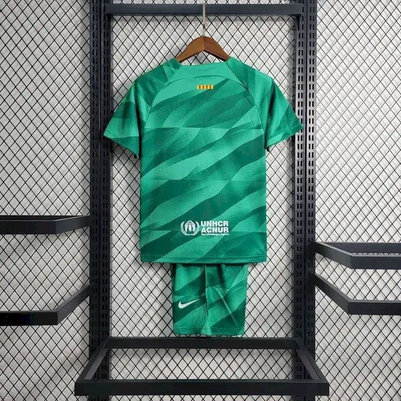 Kit Enfant Barcelona 2023/24 Gardien Kit – Image 5