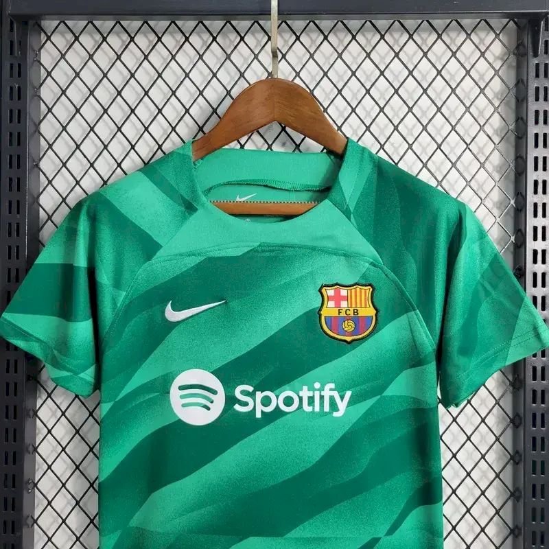 Kit Enfant Barcelona 2023/24 Gardien Kit – Image 2
