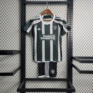 Kit Enfant Manchester United 2023/24 Extérieur