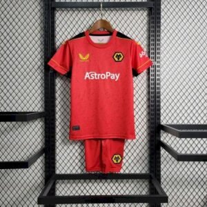 Kit Enfant Wolves 2023/24 Extérieur