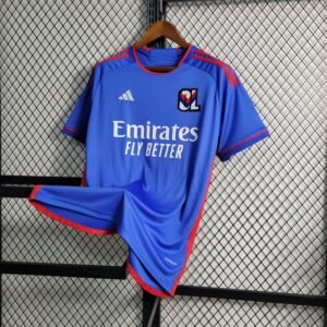 Maillot Homme Olympique Lyonnais 2024/25 Retro Blue