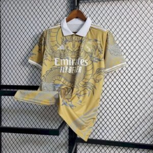 Maillot Homme Real Madrid 2023/24 Yellow Dragon