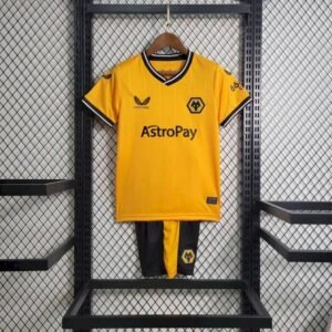 Kit Enfant Wolves 2023/24 Domicile