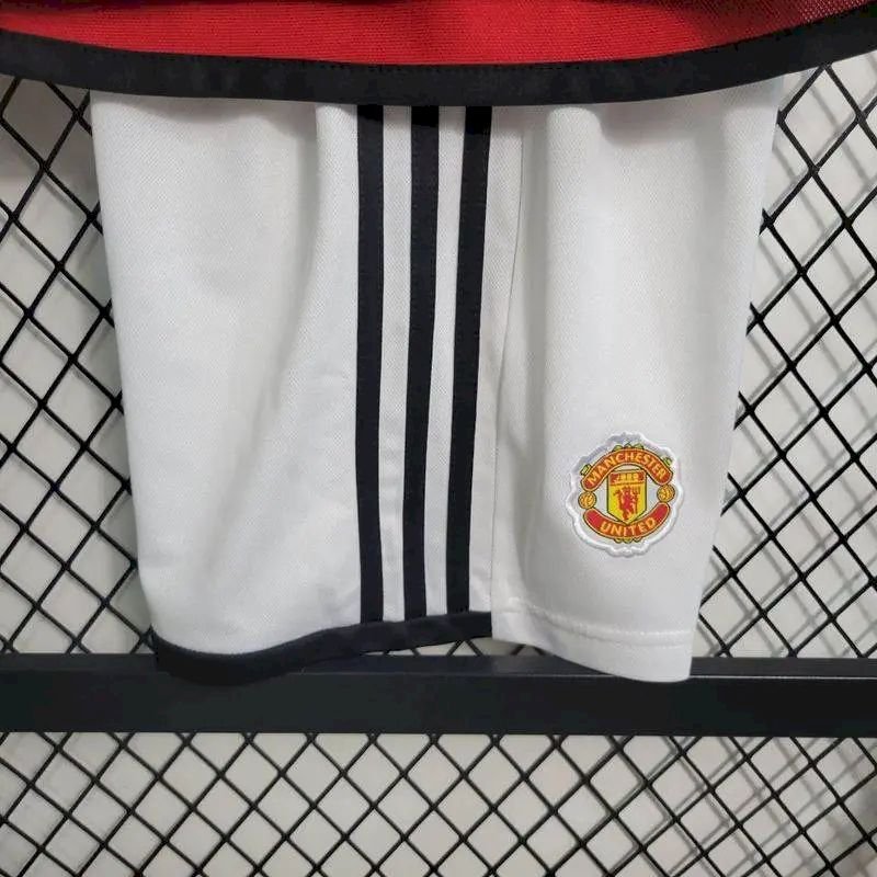 Kit Enfant Manchester United 2023/24 Domicile Manches Longues Kit – Image 4