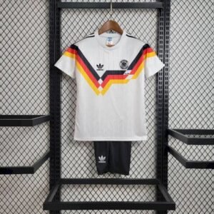 Retro Allemagne 1992 Domicile Kit Enfant Kit