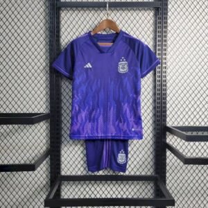 Kit Enfant Argentine 2022 Word Cup 3-Stars Extérieur