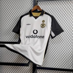 Retro Manchester United 2001/02 Centenary Reversible Away And Third