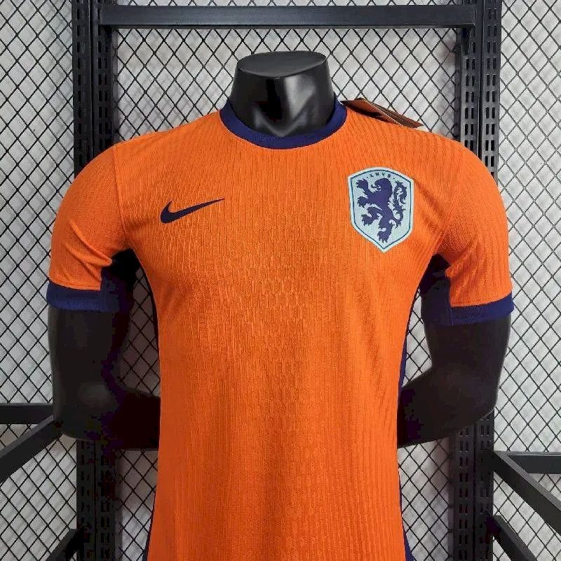 Maillot Homme Pays-Bas 2024/25 Domicile Version Joueur – Image 2