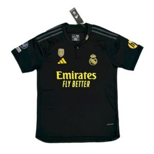Maillot Homme Real Madrid 2023/24 Third Champions League Champions