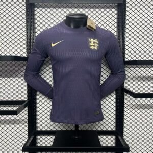 Maillot Homme Angleterre 2024/25 Extérieur Manches Longues Version Joueur