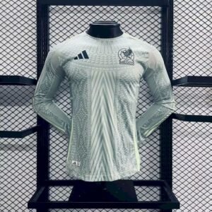 Maillot Homme Mexique 2024/25 Extérieur Manches Longues Version Joueur