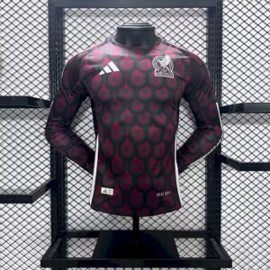 Maillot Homme Mexique 2024/25 Domicile Manches Longues Version Joueur