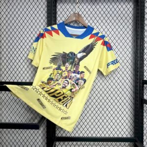 Maillot Homme Club America 2024/25 15 Champions Yellow Commemorative Edition