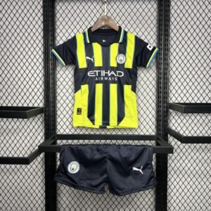 Kit Enfant Manchester City 2024/25 Extérieur
