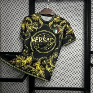 Maillot Homme Italie 2022/23 Versace Co-Branded Edition-Gold