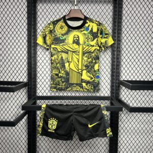 Kit Enfant Brésil 2024/25 Yellow Kit