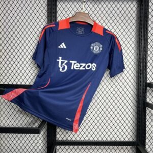 Maillot Homme Manchester United 2024/25 Dark blue Pré-Match