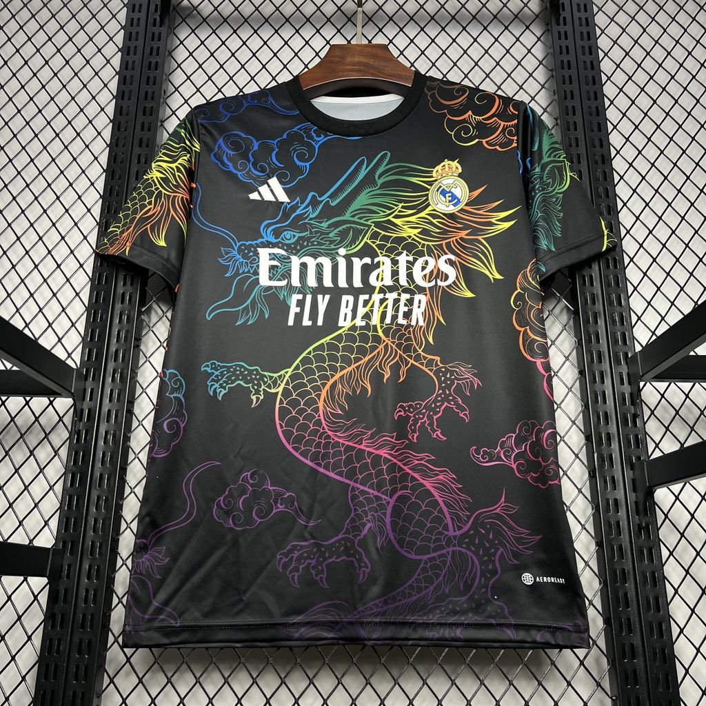 Maillot Homme Real Madrid 2024/25 Black Cailong – Image 6