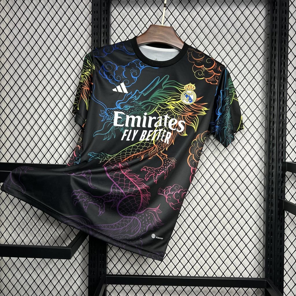 Maillot Homme Real Madrid 2024/25 Black Cailong