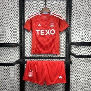 Kit Enfant Aberdeen FC 2024/25 Domicile