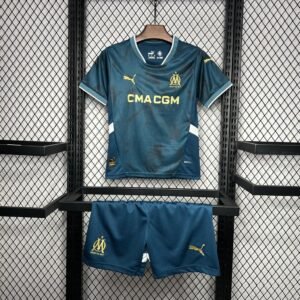 Kit Enfant Olympique Marseille 2024/25 Extérieur