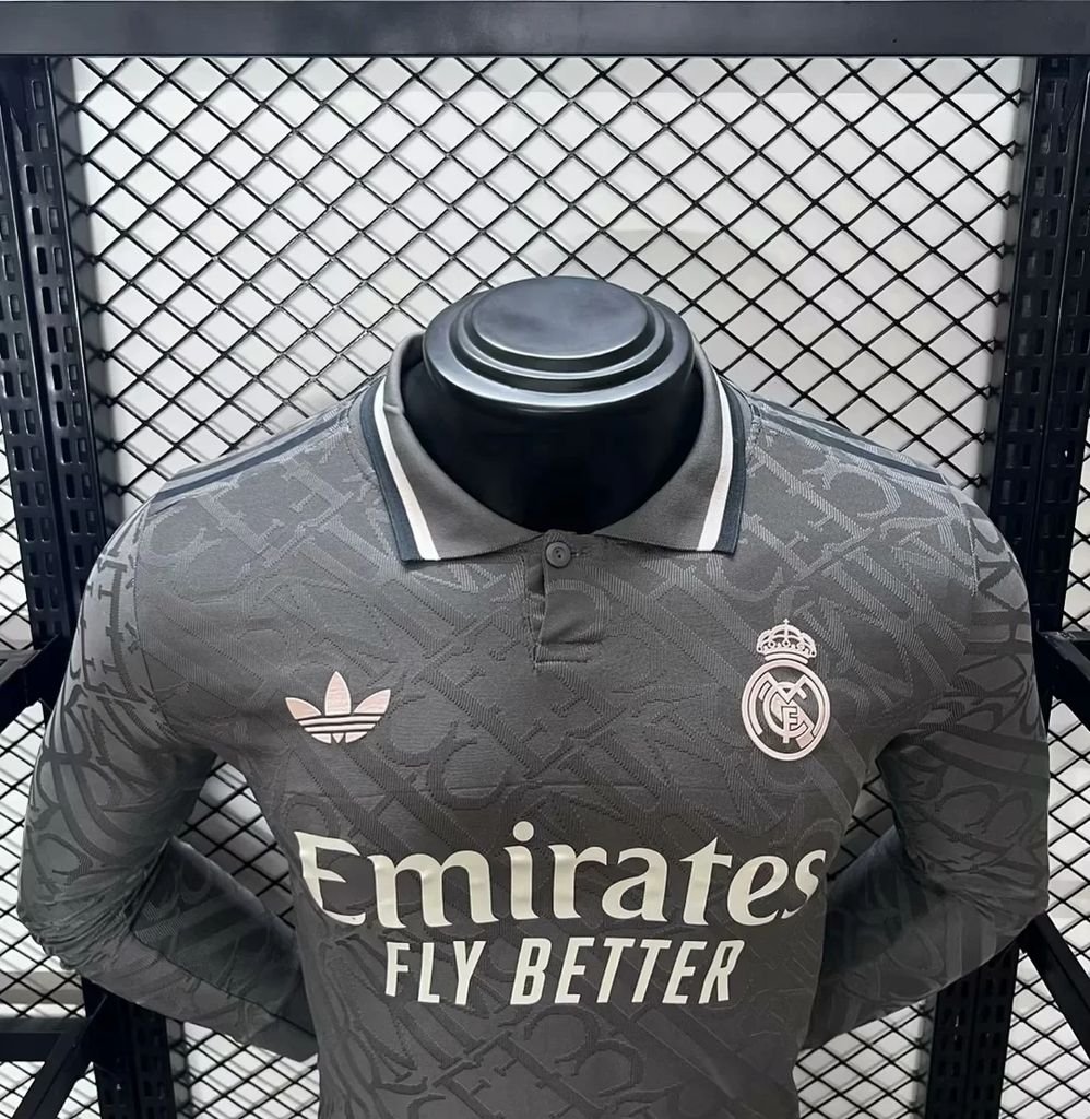 Maillot Homme Real Madrid 2024/25 Third Manches Longues Version Joueur – Image 3