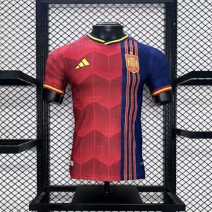 Maillot Homme Espagne 2024/25 Red Version Joueur
