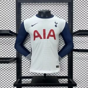 Maillot Homme Tottenham Hotspur 2024/25 Domicile Manches Longues Version Joueur
