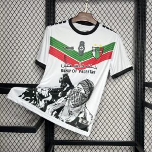 Maillot Homme CD Palestino 2024/25 White Graffiti