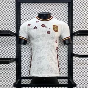 Maillot Homme Espagne 2024/25 White Version Joueur