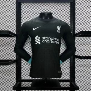 Maillot Homme Liverpool 2024/25 Extérieur Manches Longues Version Joueur