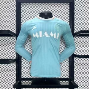 Maillot Homme Inter Miami CF 2024/25 Third Manches Longues Version Joueur