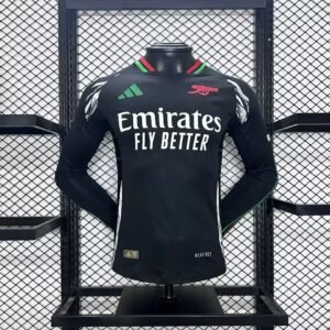 Maillot Homme Arsenal 2024/25 Extérieur Manches Longues Version Joueur