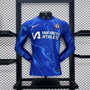 Maillot Homme Chelsea 2024/25 Domicile Manches Longues Version Joueur